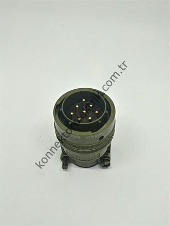 KUKDONG MS3116F 16-8P 8 Pin Metal Kasa  Shell Kablo Tipi Askeri Konnektör