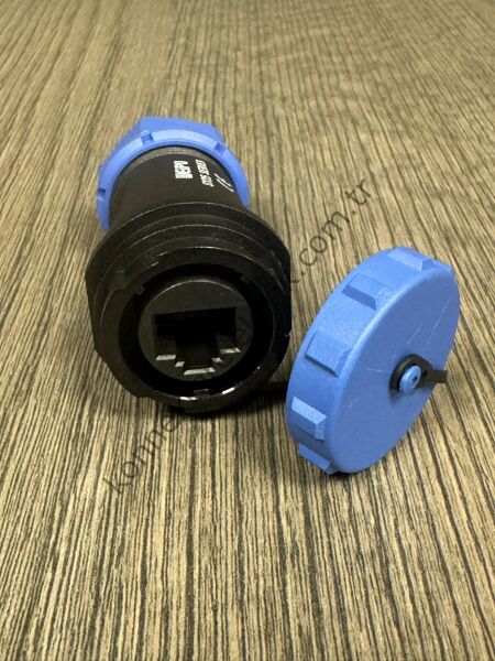 WEIPU SY2511C/SRJ45 IP67 Plastik Kasa Kablo Tipi Dişi RJ45 Konnektör