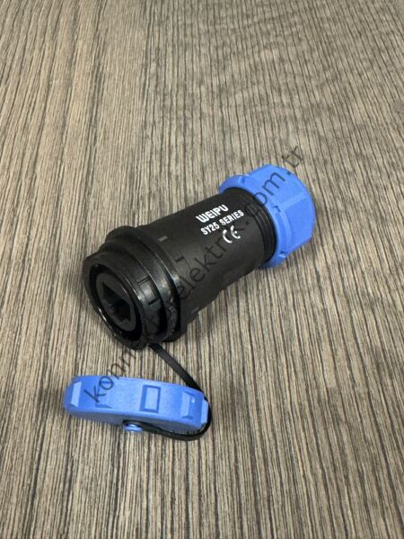 WEIPU SY2511C/SRJ45 IP67 Plastik Kasa Kablo Tipi Dişi RJ45 Konnektör