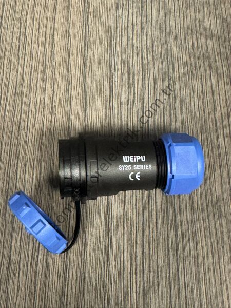 WEIPU SY2511C/SRJ45 IP67 Plastik Kasa Kablo Tipi Dişi RJ45 Konnektör