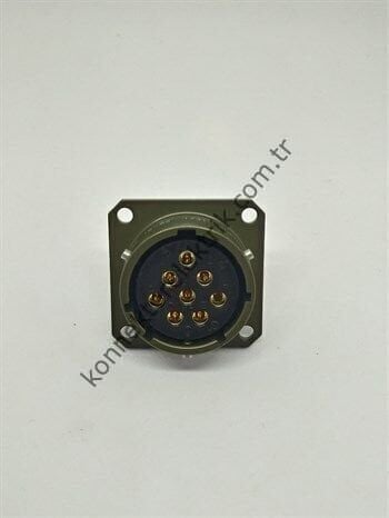 KUKDONG MS3112E 16-8S 8 Pin Metal Kasa Shell Panel Tipi Askeri Konnektör