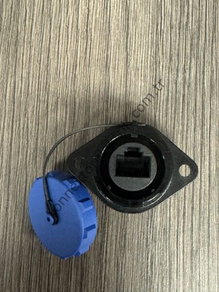 WEIPU SY2513/SRJ45 IP67 Plastik Kasa Panel Tipi Dişi RJ45 Konnektör