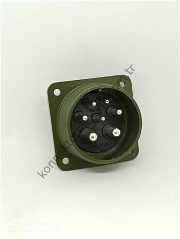 KUKDONG MS3102E 28-10P 7 Pin (3+2+2) Metal Kasa Panel Tipi Erkek Askeri Konnektör