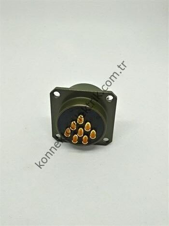 KUKDONG MS3112E 16-8P 8 Pin Metal Kasa Shell Panel Tipi Askeri Konnektör
