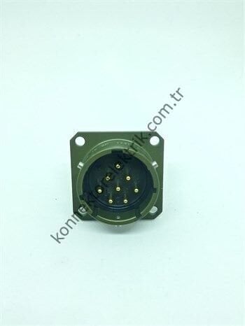 KUKDONG MS3112E 16-8P 8 Pin Metal Kasa Shell Panel Tipi Askeri Konnektör