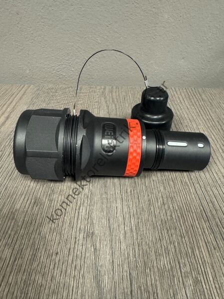 WEIPU WH800A-TJ-L1-500 1 Pin IP67 800A Kablo Tipi Erkek Powerlock Su Geçirmez Konnektör