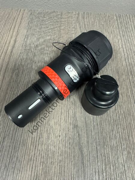 WEIPU WH800A-TJ-L1-500 1 Pin IP67 800A Kablo Tipi Erkek Powerlock Su Geçirmez Konnektör