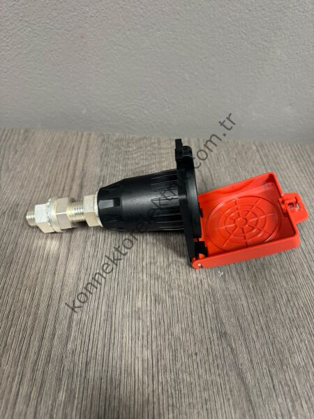 WEIPU WH800A-ZK-L1-M20 1 Pin IP67 800A Panel Tipi Dişi Powerlock Su Geçirmez Konnektör