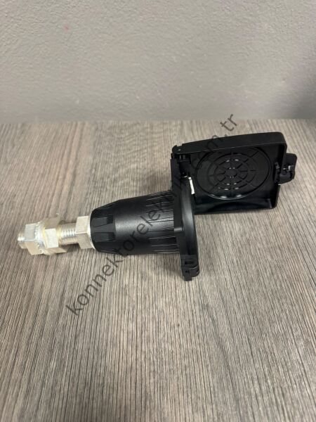 WEIPU WH800A-ZK-L2-M20 1 Pin IP67 800A Panel Tipi Dişi Powerlock Su Geçirmez Konnektör