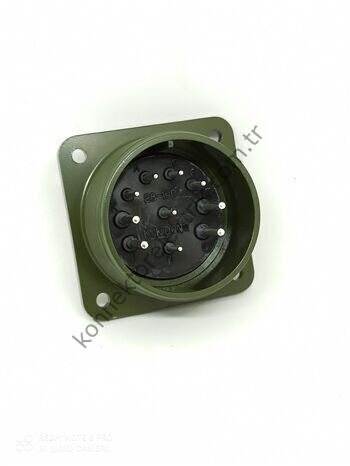 MS3102E 28-19P Panel Tipi Askeri Konnektör