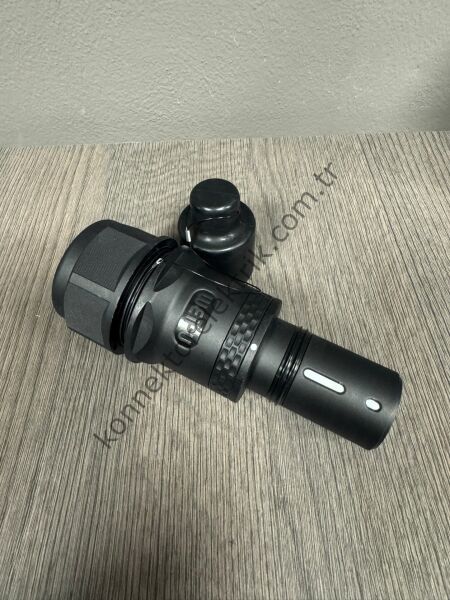 WEIPU WH800A-TJ-L2-500 1 Pin IP67 800A Kablo Tipi Erkek Powerlock Su Geçirmez Konnektör