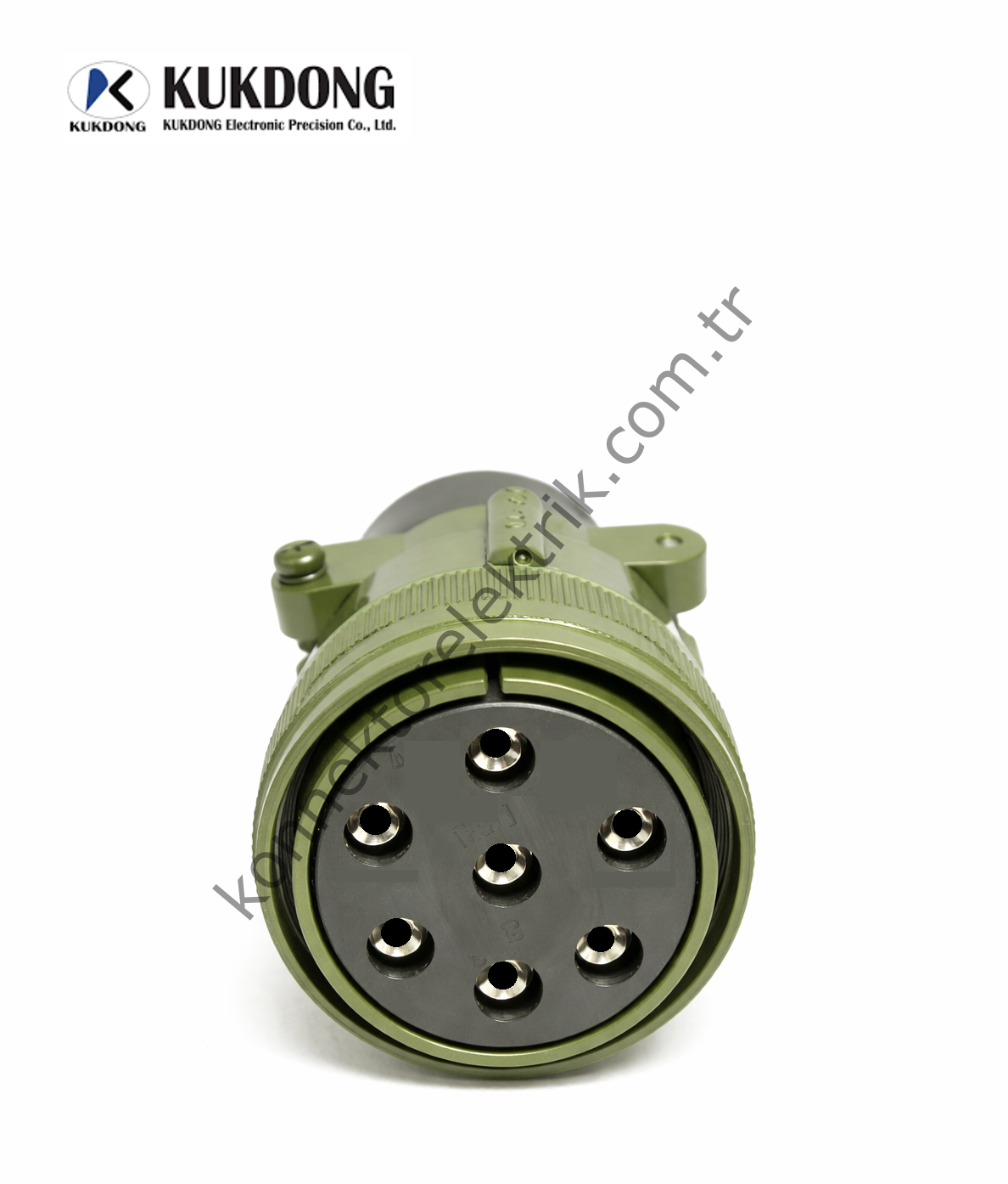 KUKDONG MS3106F 36-77S 7 Pin Metal Kasa Kablo Tipi Dişi Askeri Konnektör