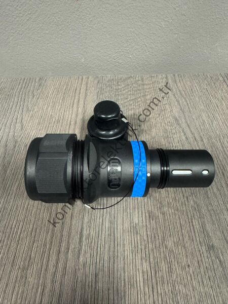 WEIPU WH800A-TJ-N-500 1 Pin IP67 800A Kablo Tipi Erkek Powerlock Su Geçirmez Konnektör