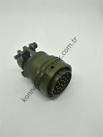 KUKDONG MS3116F 20-24P 24 Pin Metal Kasa Shell Kablo Tipi Askeri Konnektör