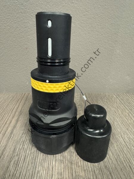 WEIPU WH800A-TJ-L3-500 1 Pin IP67 800A Kablo Tipi Erkek Powerlock Su Geçirmez Konnektör