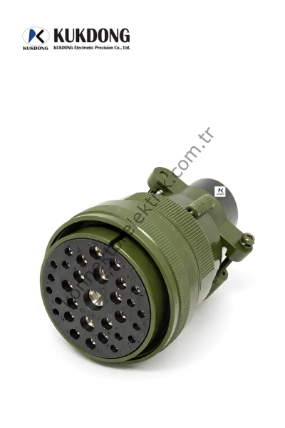 KUKDONG MS3106F 36-9S 31 Pin (14+14+2+1) Metal Kasa Kablo Tipi Dişi Askeri Konnektör