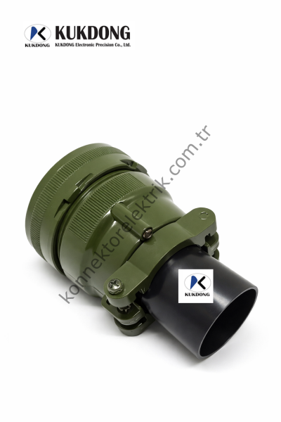 KUKDONG MS3106F 36-9S 31 Pin (14+14+2+1) Metal Kasa Kablo Tipi Dişi Askeri Konnektör