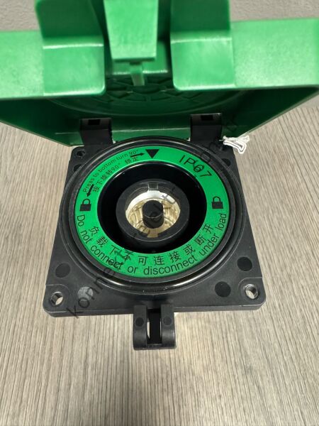 WEIPU WH800A-ZK-PE-M20 1 Pin IP67 800A Panel Tipi Dişi Powerlock Su Geçirmez Konnektör