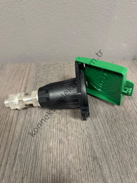 WEIPU WH800A-ZK-PE-M20 1 Pin IP67 800A Panel Tipi Dişi Powerlock Su Geçirmez Konnektör