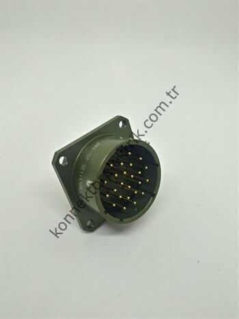 MS3112E 20-24P Shell Panel Tipi Askeri Konnektör