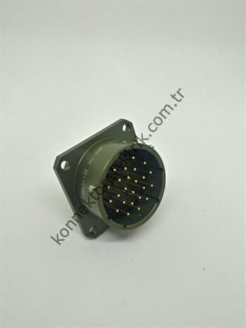 KUKDONG MS3112E 20-24P 24 Pin Metal Kasa Shell Panel Tipi Askeri Konnektör