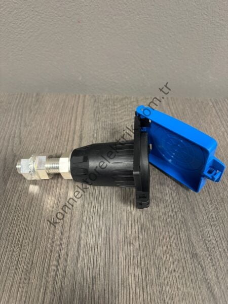 WEIPU WH800A-ZK-N-M20 1 Pin IP67 800A Panel Tipi Dişi Powerlock Su Geçirmez Konnektör