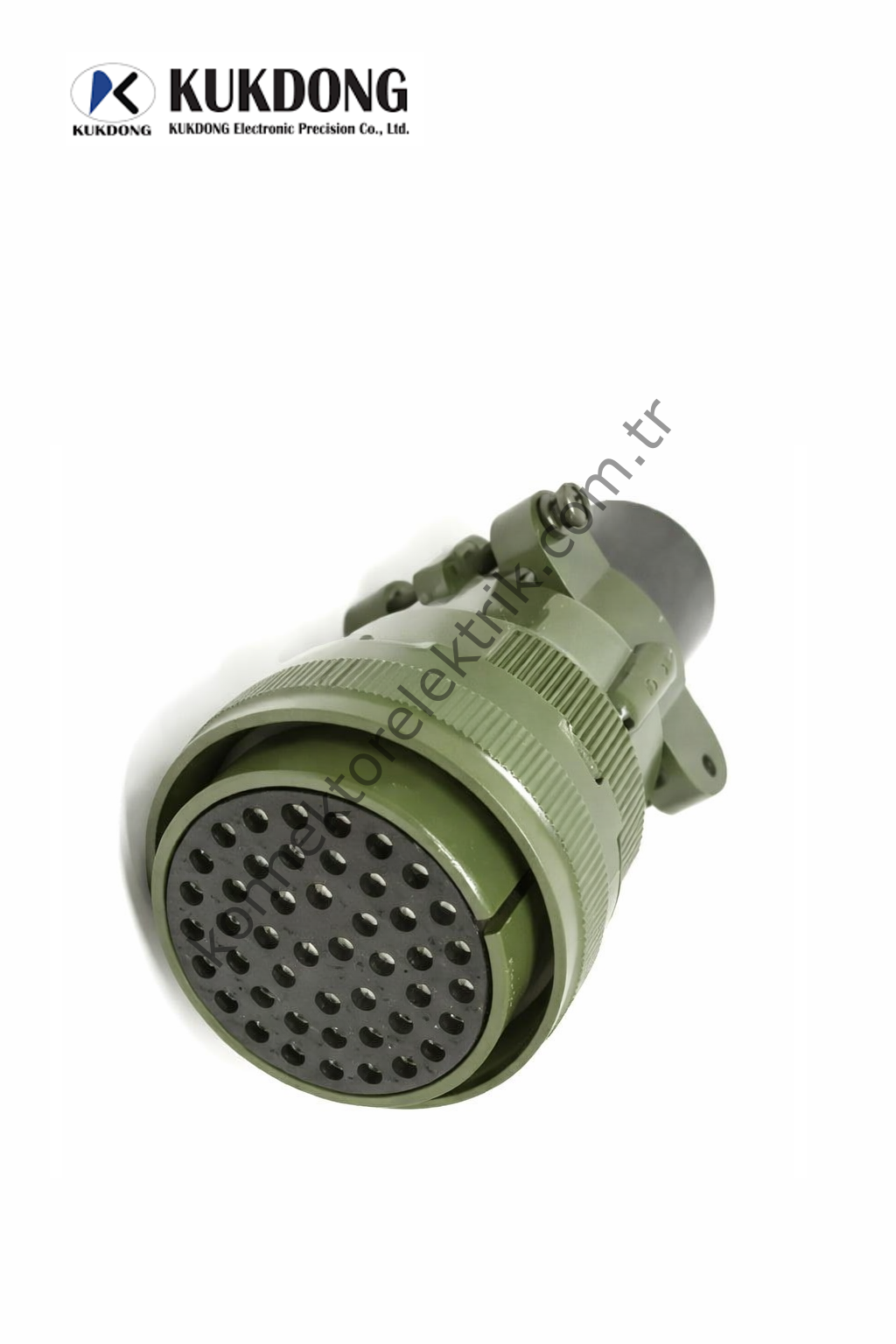 KUKDONG MS3106F 32-73S 46 Pin Metal Kasa Kablo Tipi Dişi Askeri Konnektör