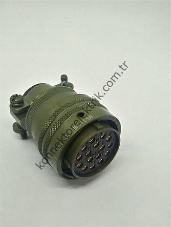 KUKDONG MS3116F 20-16S 16 Pin Metal Kasa Shell Kablo Tipi Askeri Konnektör