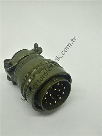 KUKDONG MS3116F 20-16P 16 Pin Metal Kasa Shell Kablo Tipi Askeri Konnektör