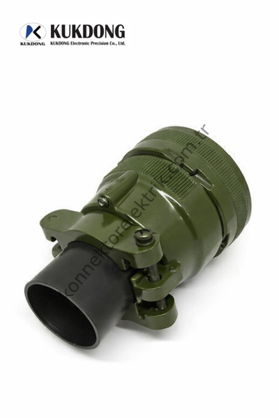 KUKDONG MS3106F 36-3S 6 Pin (3+3) Metal Kasa Kablo Tipi Dişi Askeri Konnektör