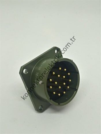 KUKDONG MS3112E 20-16P 16 Pin Metal Kasa Shell Panel Tipi Askeri Konnektör