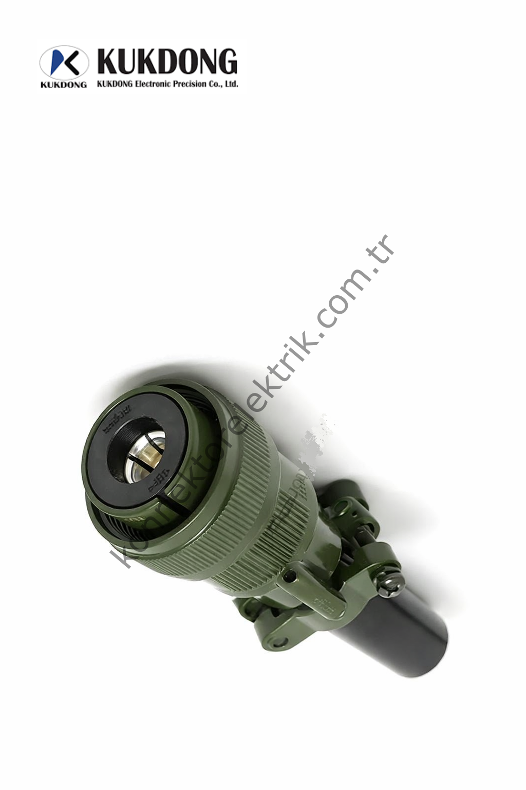 KUKDONG MS3106F 20-2S 1 Pin Metal Kasa Kablo Tipi Dişi Askeri Konnektör