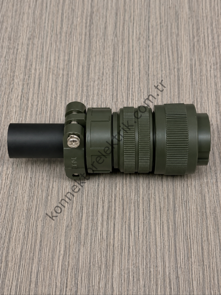 KUKDONG MS3106F 20-2S 1 Pin Metal Kasa Kablo Tipi Dişi Askeri Konnektör