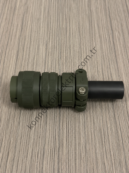 KUKDONG MS3106F 20-2S 1 Pin Metal Kasa Kablo Tipi Dişi Askeri Konnektör