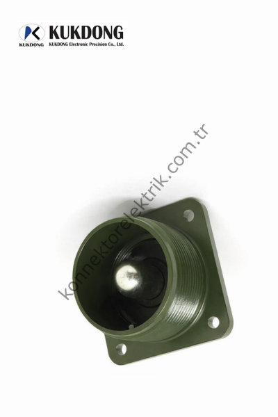 KUKDONG MS3102E 20-2P 1 Pin Metal Kasa Panel Tipi Erkek Askeri Konnektör