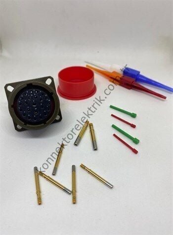 D38999/20WE99SN Panel Tipi Dişi Konnektör