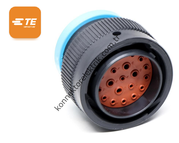 TE CONNECTIVITY HDP26-24-21PE-L017 21 Pin (17+4) Kablo Tipi Erkek Konnektör