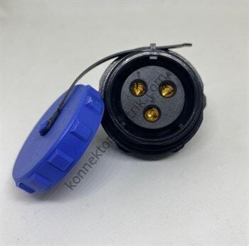 SP2912/S3 IP68 Plastik Panel Tipi Konnektör