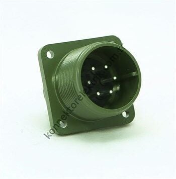 HZ CONNECTORS MS3102E 18-12P 6 Pin Panel Tipi Erkek Askeri Konnektör