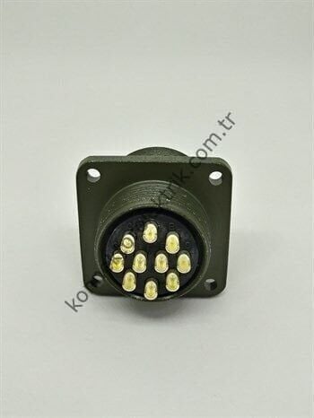 HZ CONNECTORS MS3102E 18-19P 10 Pin Panel Tipi Erkek Askeri Konnektör