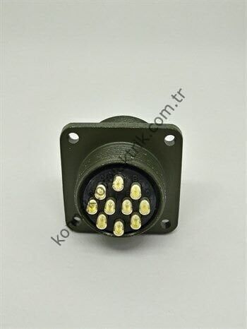 HZ CONNECTORS MS3102E 18-19P 10 Pin Panel Tipi Erkek Askeri Konnektör