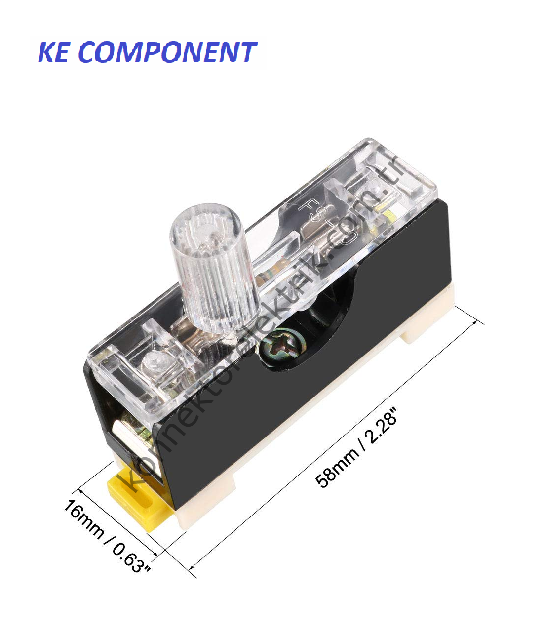 FS-101 Ray Tipi Sigorta Soketi Fuse Holder