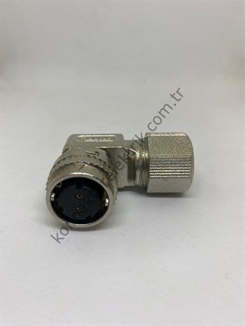DK182 90° Açılı 2 Pin Dişi Konnektör