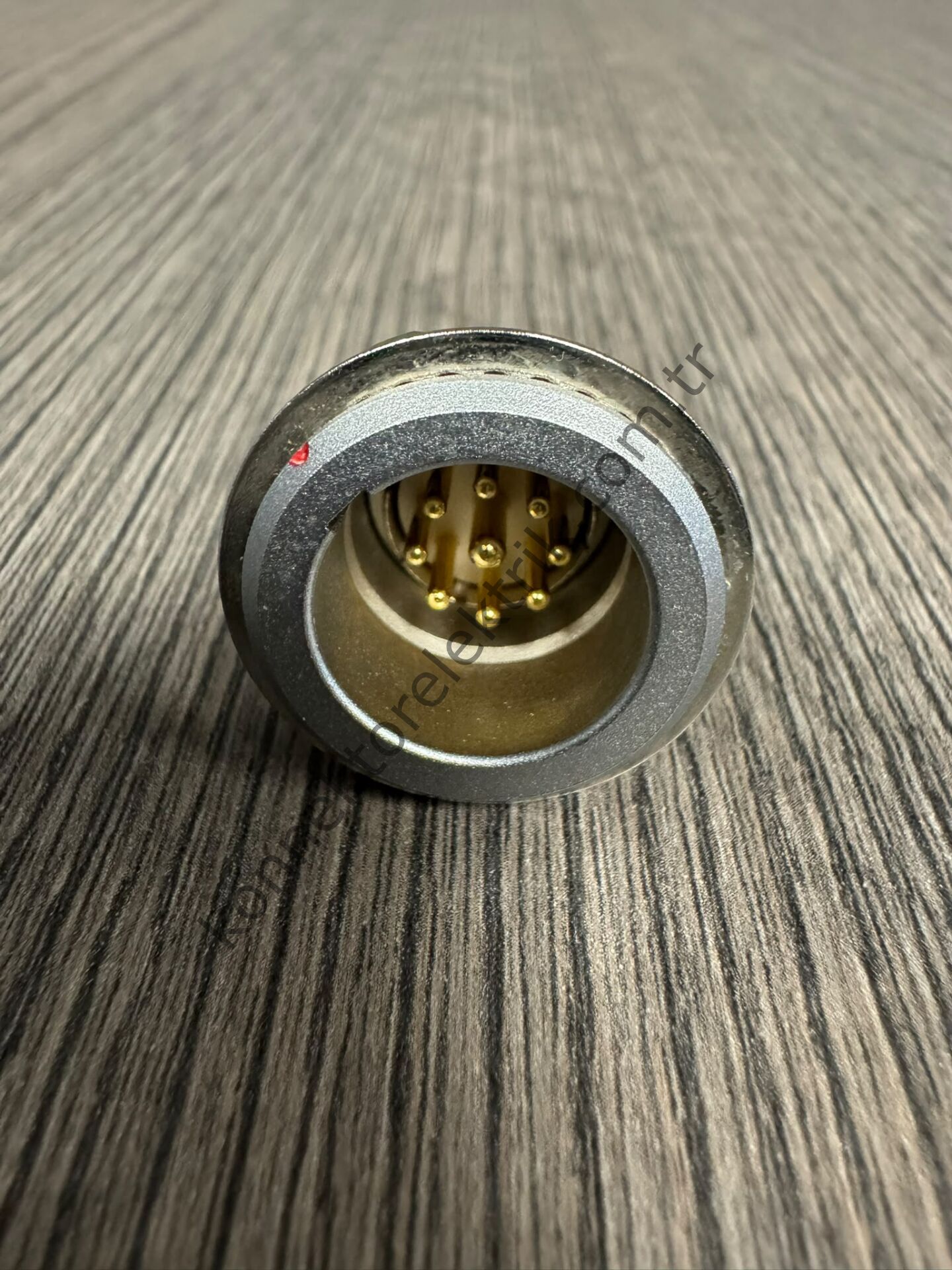 WEIPU ZGG.3B.309.CLA 9 Pin (8+1) IP50 Metal Kasa Panel Tipi Erkek Medikal Konnektör