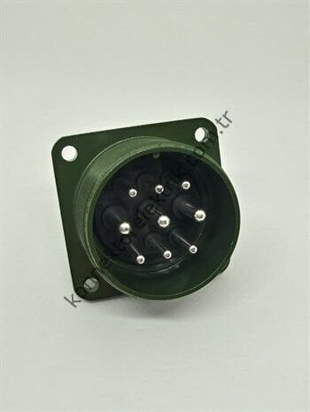 HZ CONNECTORS MS3102E 24-11P 9 Pin (6+3) Panel Tipi Erkek Askeri Konnektör