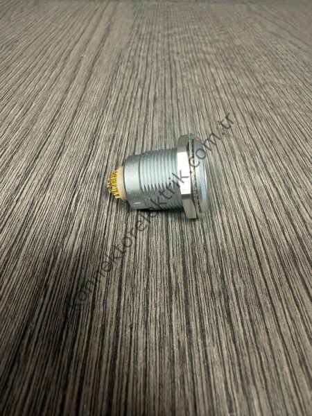 WEIPU ZGG.3B.318.CLA 18 Pin IP50 Metal Kasa Panel Tipi Erkek Medikal Konnektör