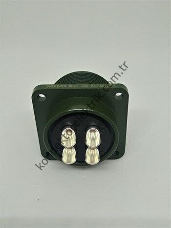 KUKDONG MS3102E 24-22P 4 Pin Metal Kasa Panel Tipi Erkek Askeri Konnektör