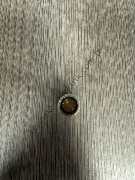 WEIPU TGG.3B.318.CLAD62 18 Pin IP50 Metal Kasa Kablo Tipi Erkek Medikal Konnektör