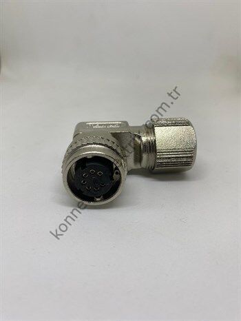 DK182 90° Açılı 7 Pin Dişi Konnektör