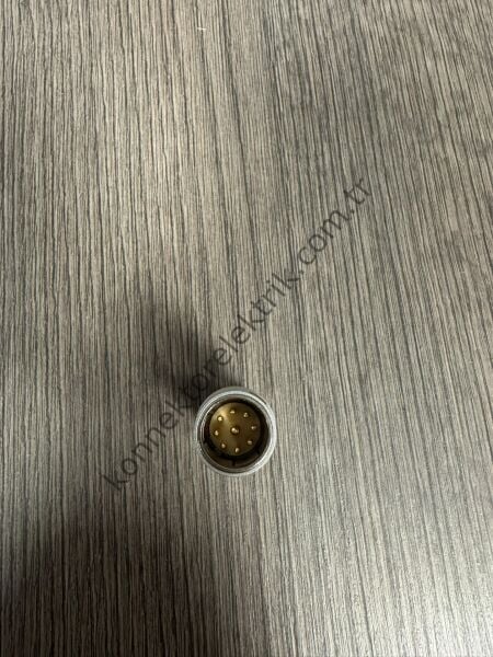 WEIPU TGG.3B.309.CLAD62 9 Pin (8+1) IP50 Metal Kasa Kablo Tipi Erkek Medikal Konnektör